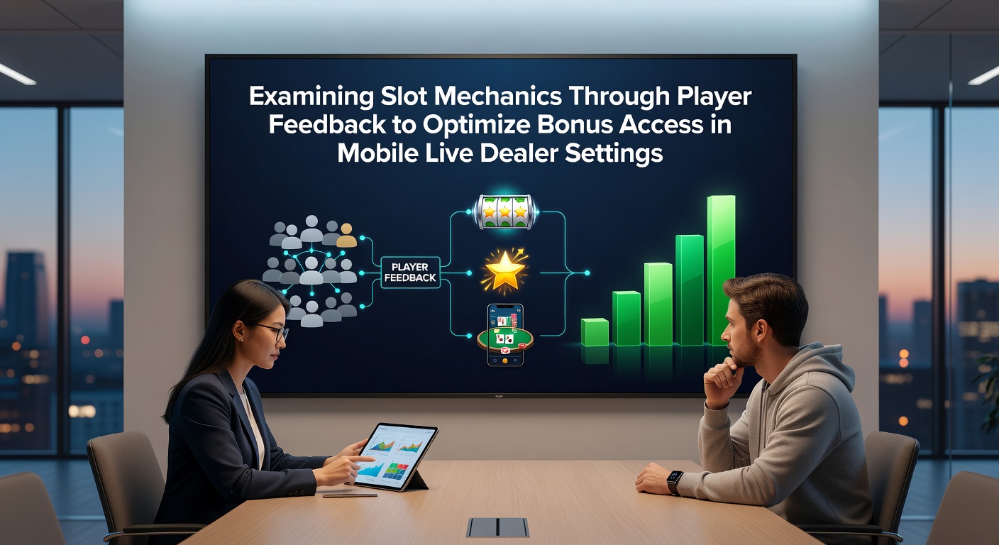 Mobile Live-Dealer-Slot-Oberfläche mit Feedback-Elementen und Bonus-Triggern