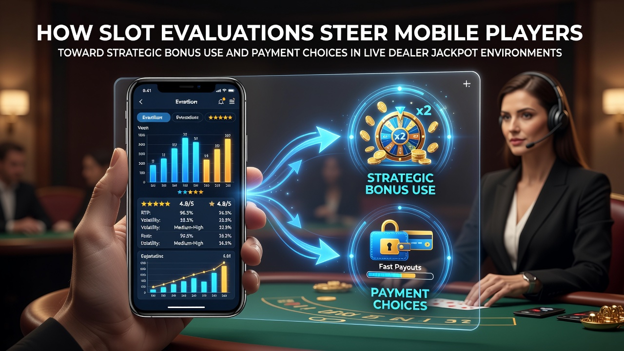 Mobile Spieler analysieren Slot-Bewertungen auf Smartphones in einer Live-Dealer-Umgebung