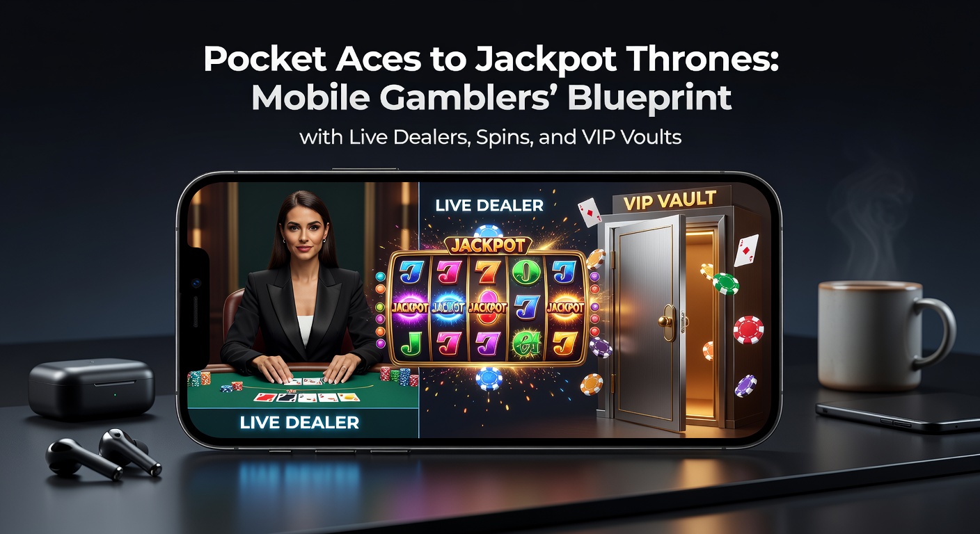 Mobile Spieler genießen Live-Dealer-Spiele auf dem Smartphone mit dynamischen Slots im Hintergrund