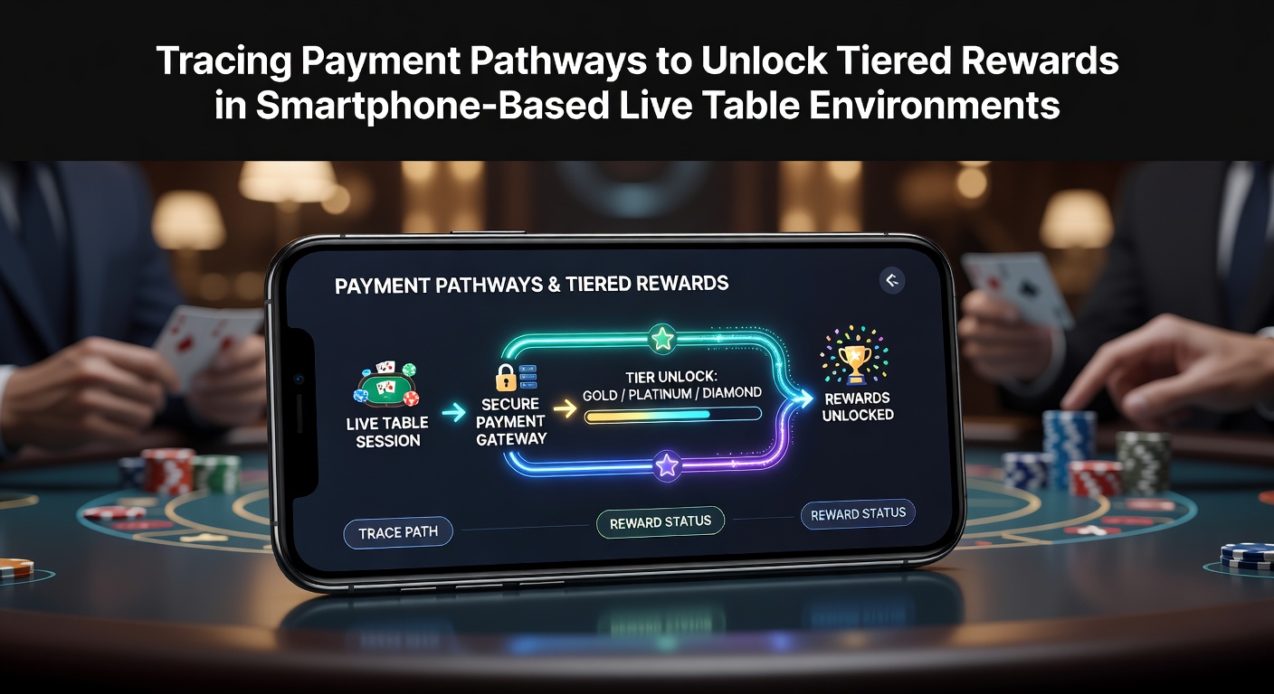 Smartphone mit Live-Tisch-Spiel und Zahlungsoptionen in einer mobilen Casino-Umgebung